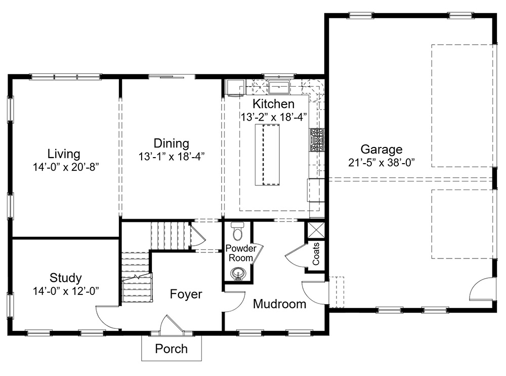 Riverside Reserve - Lillinonah - Floor Plan 1