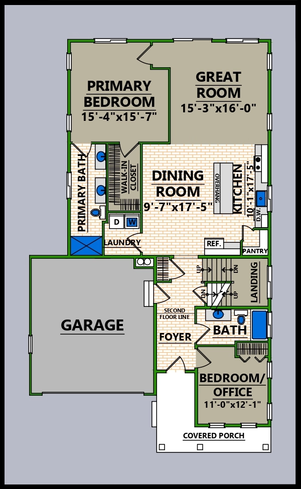 Edith - 6 - Floor Plan - First Floor